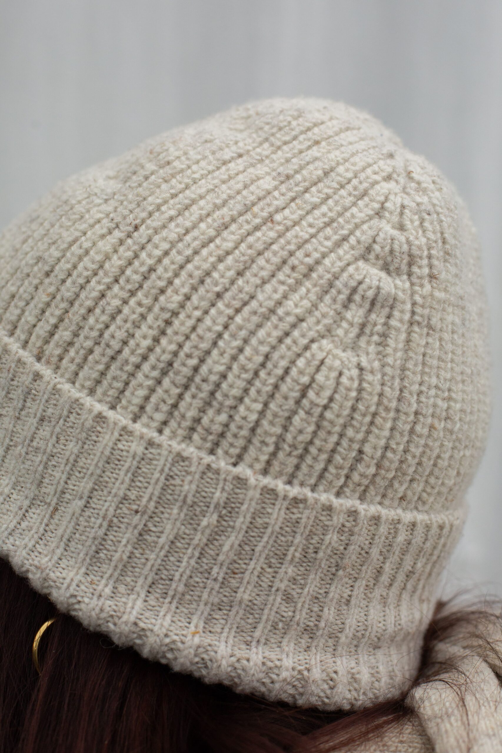 Bonnet en laine mérinos made in france