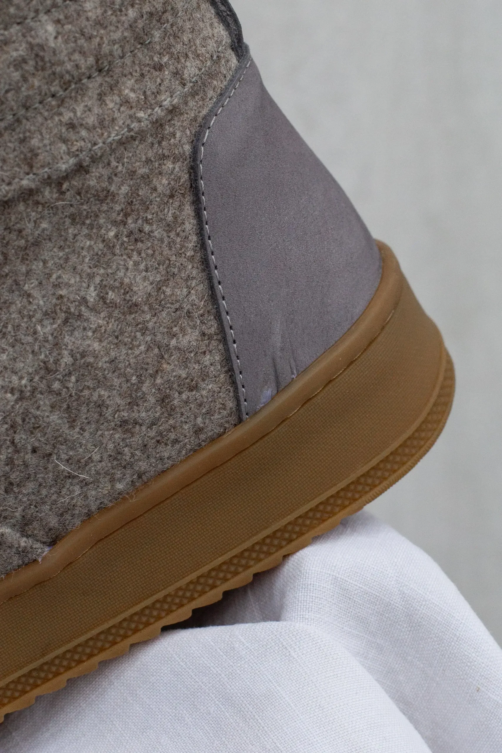 Petit défaut de basket en laine