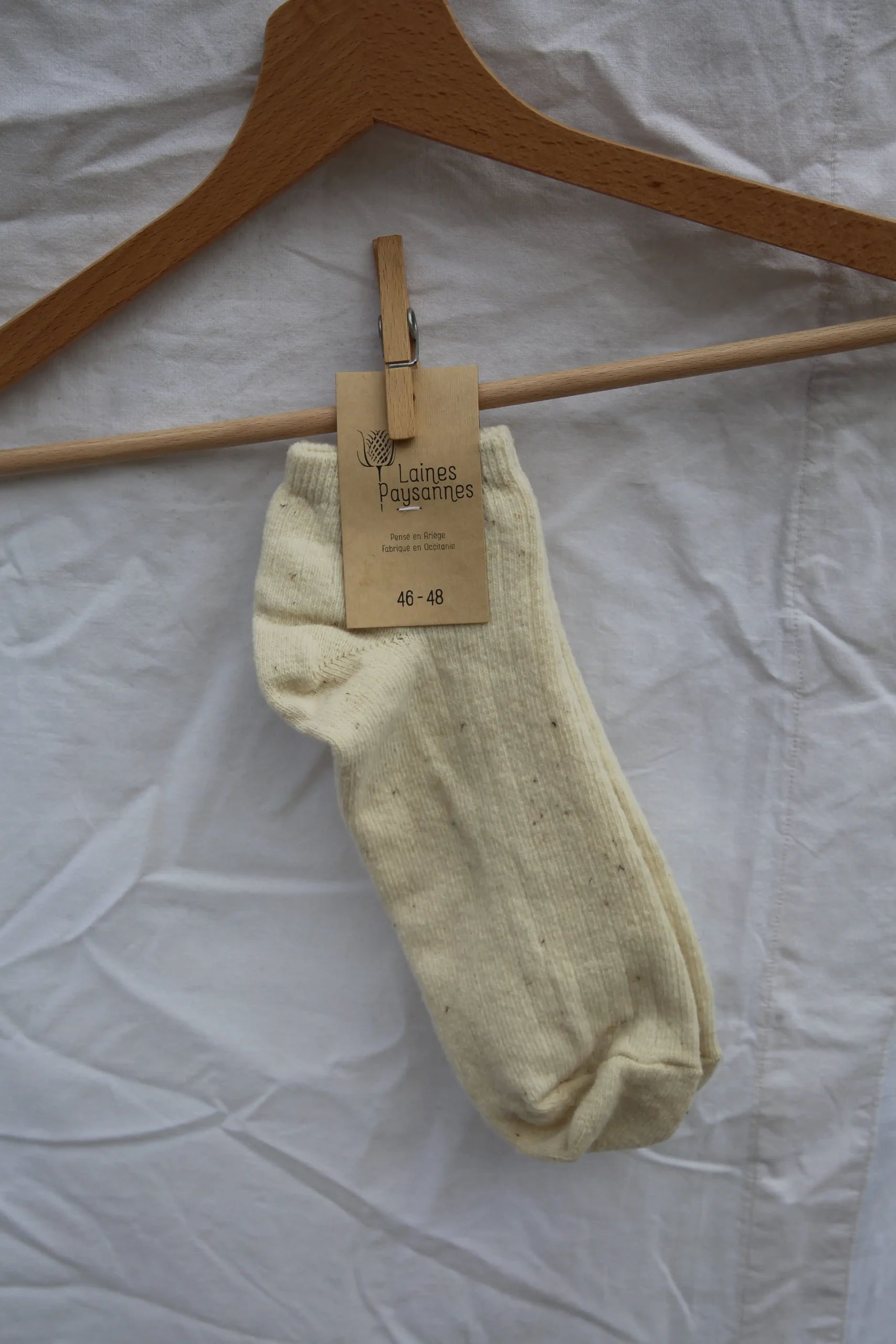 Chaussettes écru
