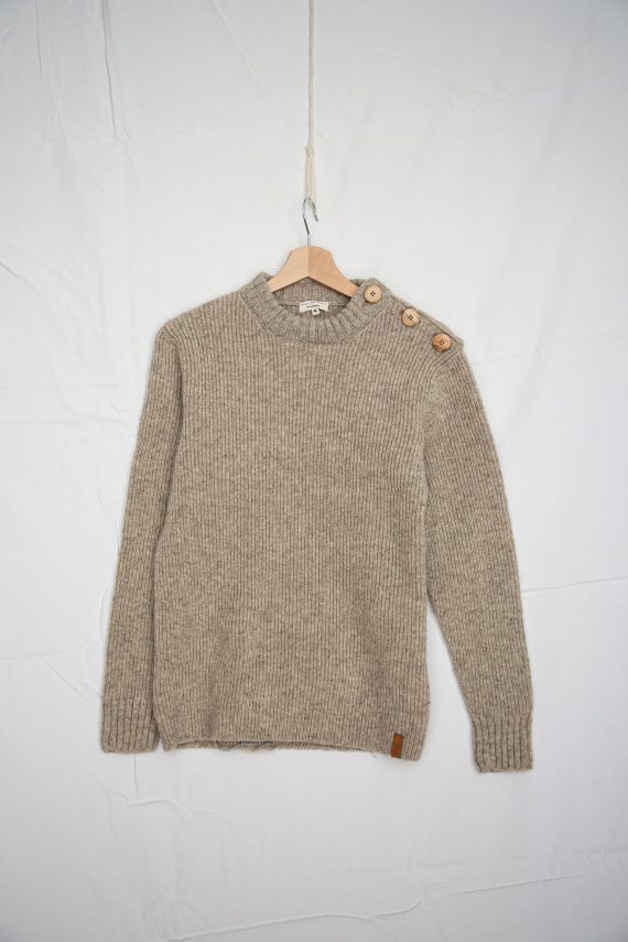 Pull Vostock Grège - Laines Paysannes