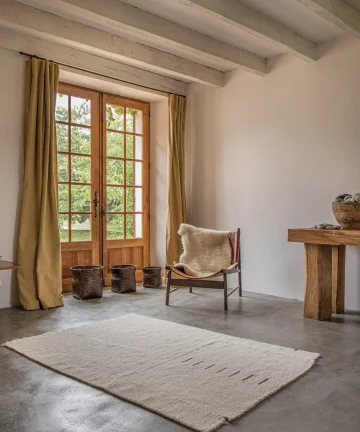 Tapis en laine Préambule