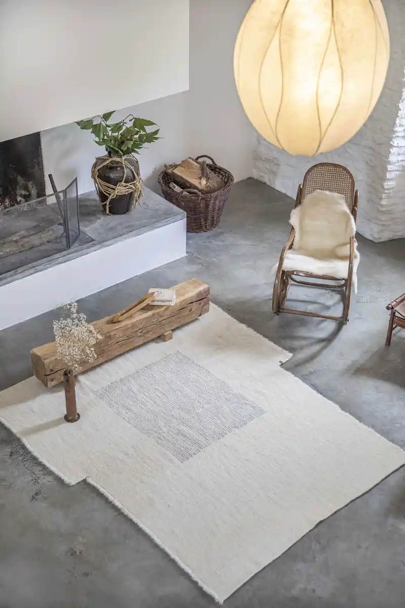 Tapis en laine Semis