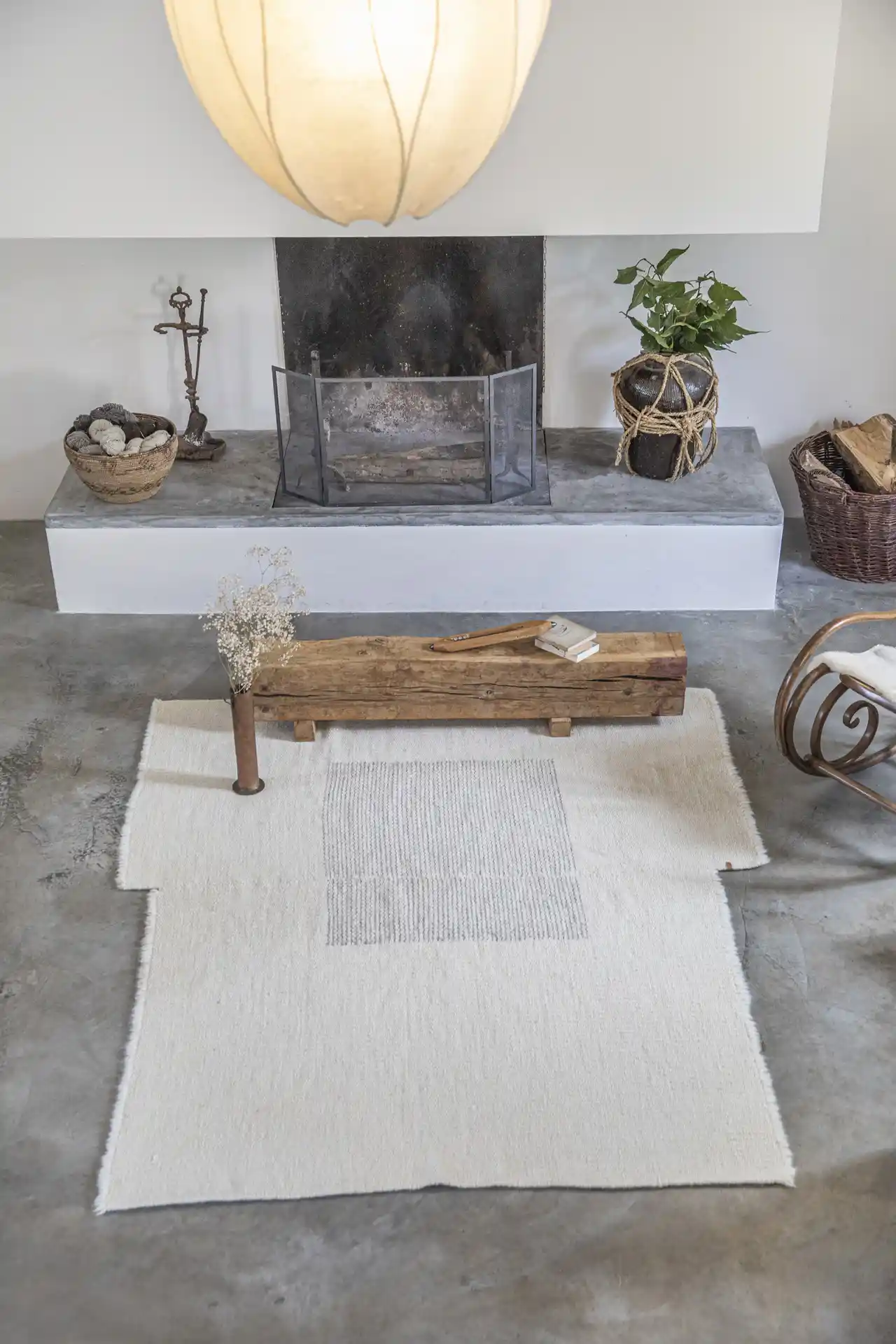 Tapis en laine Semis
