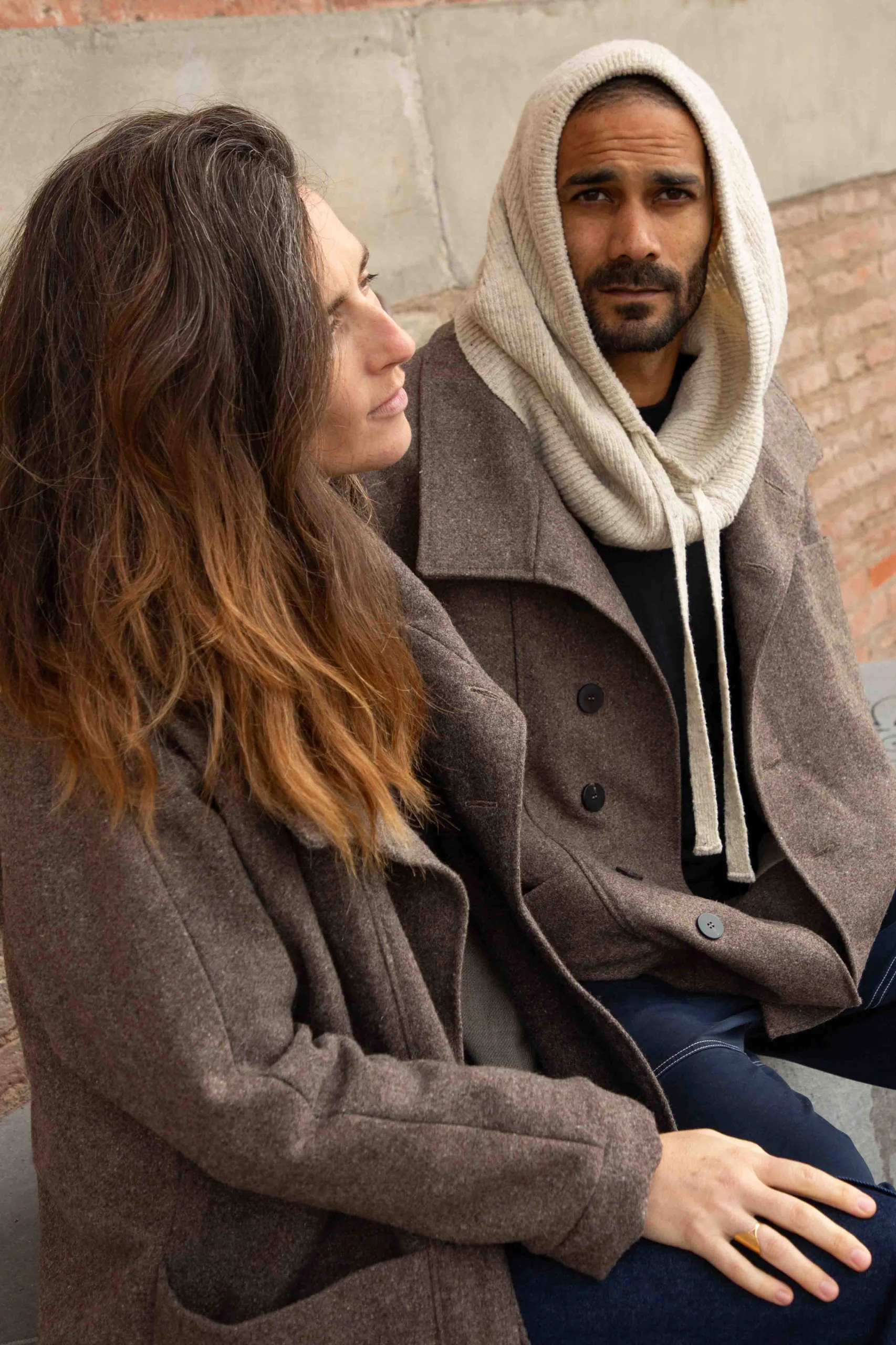 Cagoule en laine mérinos