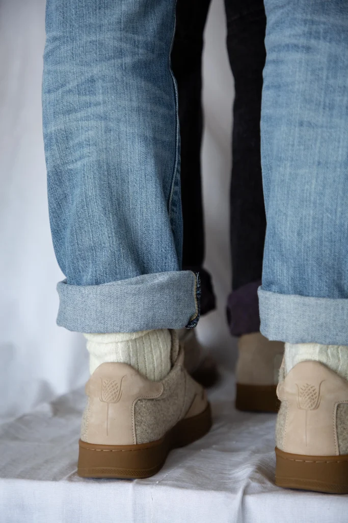 Baskets basses Urbex en laine