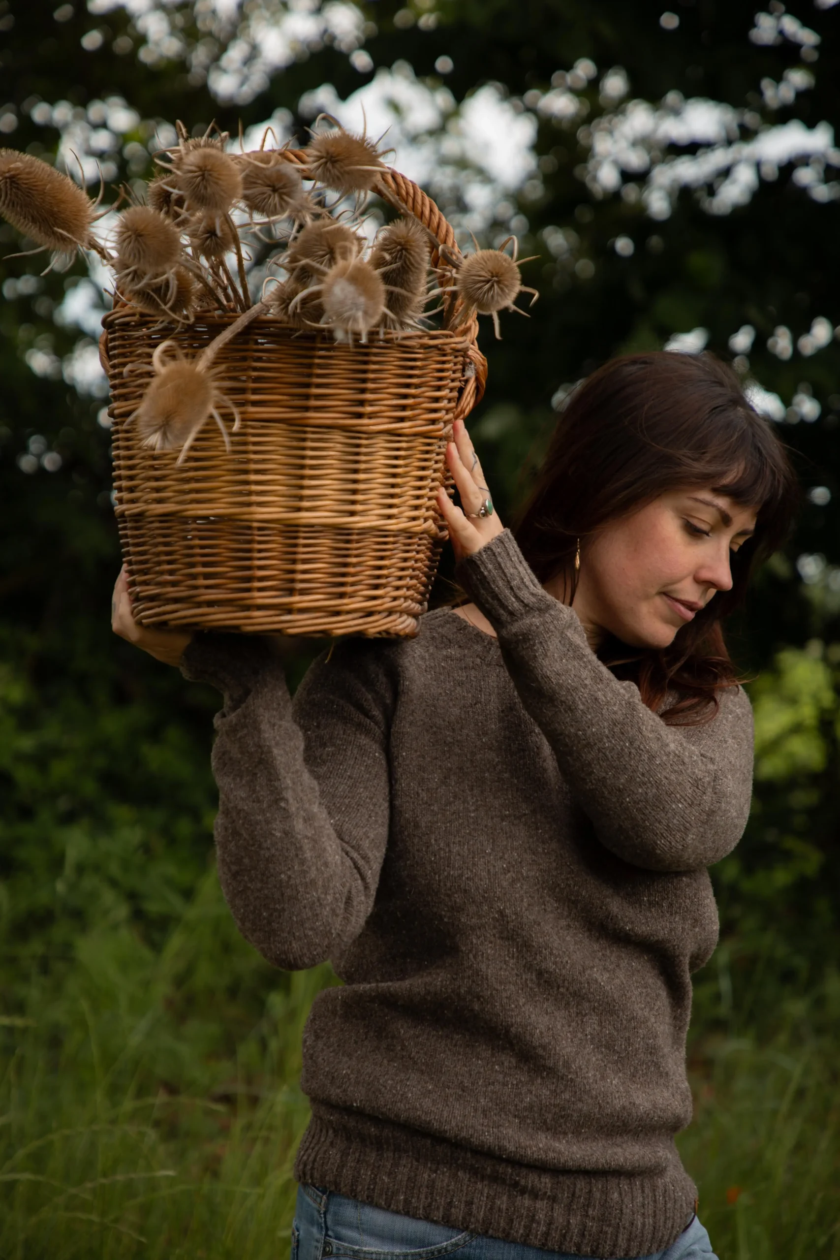 Pull Asphodèle gris anthracite