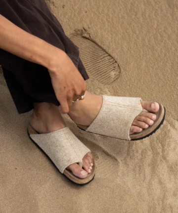Sandales en laine Biques