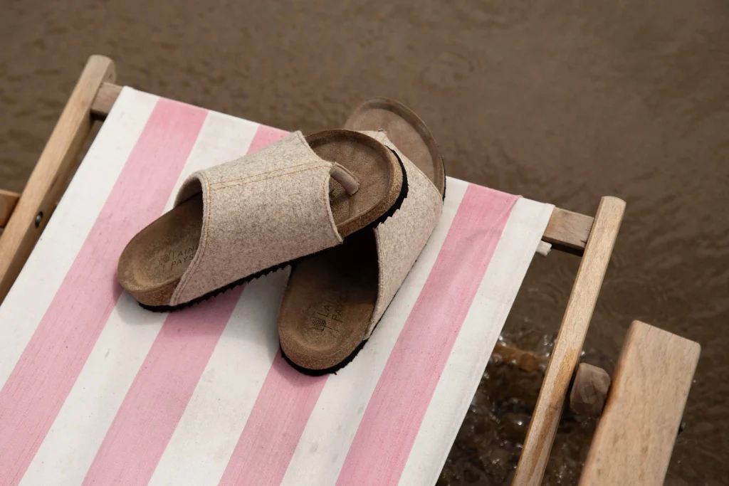 Sandales en laine Biques